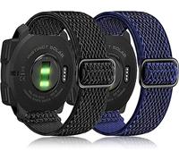 OTOPO Bracelet de montre élastique pour Garmin Instinct/2 Solar, 22 mm, en nylon souple et extensible, ultra léger, bracelet de rechange pour homme et femme, pour montre intelligente Garmin Instinct