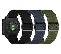 OTOPO Bracelet de montre élastique pour Garmin Instinct/2 Solar, 22 mm, en nylon souple et extensible, ultra léger, bracelet de rechange pour homme et femme, pour montre intelligente Garmin Instinct