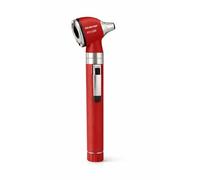 OTOSCOPE MÉDICAL DEVASCOPE - FIBRE OPTIQUE LED 50 000 LUX - LOUPE X3 - AVEC 7 SPÉCULUMS AURICULAIRES - DISPOSITIF MÉDICAL CLASSE I - DEVASET (Rouge)