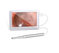 Otoscope Oreille Camera Oreille HD Camera Nettoyant Oreille Portable avec 6 LED et Outil de Nettoyage IP67 Étanche Nettoyant Oreille Portable