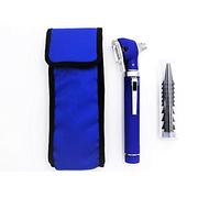 Otoscope Poche Fibre Optique Mini en Bleu