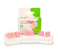 Ototap Lot de 6 bouchons d'oreille moulables en silicone Rose