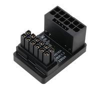 OTOTEC 1 adaptateur d'alimentation 12 V HPWR 12 + 4 broches ATX 3.0 16 broches GPU PCIe5.0 Angle de 180 degrés 600 W Compatible avec carte graphique RTX 4090 4080 4070Ti 3090Ti Type A