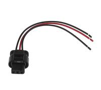 OTOTEC 1 câble de capteur PDC à 3 broches de rechange 3C0973203 1452669 compatible avec VW compatible avec Audi 3 broches PDC capteur de stationnement fil connecteur