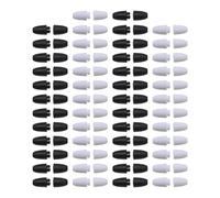 OTOTEC 100pcs Plastique Boucle de Sécurité Fermoir Perle Barrel Connecteurs Breakaway pour Collier Bracelet Bijoux DIY Artisanat Fabrication