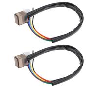 OTOTEC 2 Indicateurs de Vitesse Numériques à LED pour Moto 34,5 Cm pour Compteur de Vitesse Et Compte-Tours électroniques (Rouge).