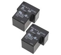OTOTEC 2 pièces 832A-1A-F-S 12VDC 30A Relais de puissance à 4 broches Circuits SPST à usage général PCB pour le contrôle MCU, le secteur industriel, le contrôle PLC