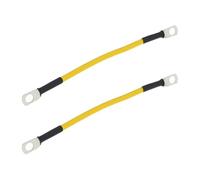 OTOTEC 2pcs Câbles de Masse M6 10 AWG (150 Mm) Compatible avec Pylontech Batteries US2000 et US3000