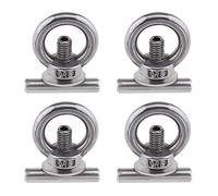 OTOTEC 4X Écrous à œillets Rail de Verrouillage Ensemble œillet d'arrimage Fixation de Charge pour Attaches de Transporteur - Compatible avec Voiture T5 T6