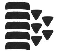 OTOTEC 5 Ensemble Fourrure Flèche Repose Pad Auto-Adhésif Flèches Repos Autocollant Accessoires Tir Chasse Sport Fournitures 1.5x4.8cm, Noir