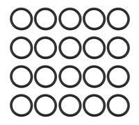 OTOTEC 50pcs Watermaster Joint Torique Douille D'entrée Boîtier de Pompe à Eau Joint en Caoutchouc AK3031 Compatible avec AL-KO Compatible avec Whale pour Caravane Camping-Car (17 * 13 * 2mm)