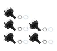 OTOTEC 5pcs Interrupteurs Rotatifs 26 X 38 Mm 0,3 A 125-250 V pour Montage Sur Circuit Imprimé (1 Pôle 12 Voies)