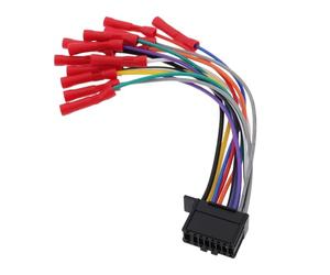 OTOTEC Adaptateur de Faisceau de Câbles Stéréo 16 Broches pour Autoradio Compatible avec Pioneer DEH AVH AVIC MVH FH SPH Les Radios