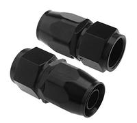OTOTEC AN10 Raccord de Durite d'essence Adaptateur 0 Degrés Fast Flow Joint Pivotant Stealth