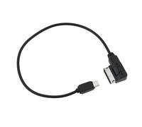 OTOTEC Câble de Charge AMI vers USB 3.1 Type-C Compatible avec Audi A1 A3 A4L A5 A6L A8 Q3 Q5 A7 TT 2009->30 Cm