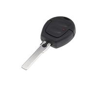 OTOTEC Coque pour clé à 2 boutons avec lame compatible avec Lupo Fox, Sharan, Arosa, Cordoba, Alhambra, Leon, Toledo II, Ibiza II (lame non coupée)