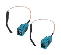 OTOTEC Fakra Lot de 2 câbles adaptateurs d'antenne Bluetooth WiFi Compatible avec NBT Evo ID4 ID5 ID6 i-Drive Carplay Retrofit