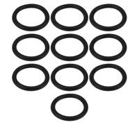 OTOTEC Lot de 10 bagues d'étanchéité pour ligne de réfrigérant 8A0260749AJ 8E0260749 1,8 x 10,6 mm compatible avec Audi compatible avec Porsche