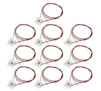 OTOTEC Lot de 10 lumières de modèle ferroviaire 12-18 V 30 cm Lumière blanche chaude compatible avec le modèle Hornby OO HO