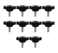 OTOTEC Lot de 10 Vis à Tête Cylindrique à Six Pans Creux de 5 Mm M5 X 10 Mm Adaptées Au Support de Montage de Radio CB
