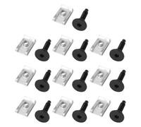OTOTEC Lot de 10 vis Torx M6 x 1 pour voiture 46419734 compatible avec Fiat compatible avec Lancia avec écrous