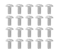 OTOTEC Lot de 100 vis de montage Philips en acier inoxydable pour boîtier d'ordinateur 6-32 x 1/4" pour montage sur disque dur et cartes mères