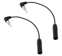 OTOTEC Lot de 2 adaptateurs d'extension audio stéréo pour antenne radio FM 20 cm