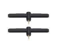 OTOTEC Lot de 2 antennes en forme de T à ondes moyennes MW avec connecteur de 3,5 mm compatible avec HRD-C919 Noir