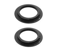 OTOTEC Lot de 2 bagues d'adaptation d'objectif d'appareil photo 42 mm ID 65 mm OD en alliage d'aluminium compatible avec appareil photo Canon EOS 300D 350D 400D 450D
