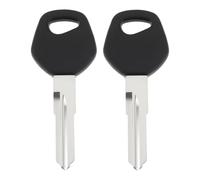 OTOTEC Lot de 2 clés vierges pour fente droite de moto compatibles avec Yamaha, compatibles avec Honda