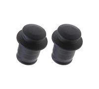 OTOTEC Lot de 2 couvercles de prise allume-cigare de voiture - Anti-poussière - Étanche - 12 V - Noir - Diamètre d'installation : 21 mm