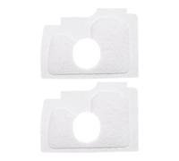 OTOTEC Lot de 2 filtres à air de rechange compatibles avec Stihl MS170 MS180 017 018 Filtres à air en coton double couche 90 x 65 mm Blanc