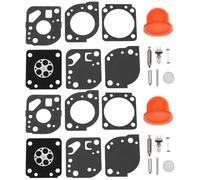 OTOTEC Lot de 2 kits de reconstruction de carburateur pour tondeuse à gazon C1U-W19 compatible avec Zama RB-117