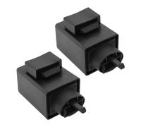 OTOTEC Lot de 2 relais clignotants LED à 3 broches compatibles avec Honda CRF300L VTR1000F Fast Flash Fix 38300KK9951 Accessoires de clignotants LED pour moto