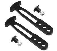 OTOTEC Lot de 2 sangles en caoutchouc à 3 trous en forme de T - 15,2 cm - Noir - Pour échelle télescopique - Compatible avec Yamaha AR SX LX