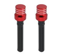OTOTEC Lot de 2 tuyaux de reniflard rouge pour motocross - Pour moto - Compatible avec MX - Compatible avec Enduro