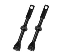 OTOTEC Lot de 2 Valves Tubeless Noir/Or/Bleu 60 mm en Alliage d'aluminium Compatible avec Peaty's Compatible avec Muc-Off