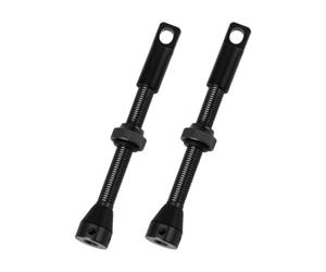 OTOTEC Lot de 2 Valves Tubeless Noir/Or/Bleu 60 mm en Alliage d'aluminium Compatible avec Peaty's Compatible avec Muc-Off