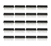 OTOTEC Lot de 20 amplificateurs opérationnels TL074CN de rechange TL074 pour amplificateur opérationnel IC puce DIP-14 à faible bruit JFET pour traitement du signal audio