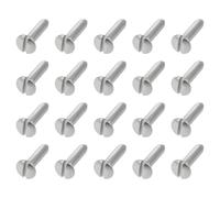 OTOTEC Lot de 20 Vis à Tête Fraisée Fendue M4 X 16 Mm en Acier Inoxydable 304 Compatible avec Mercedes Benz