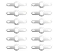 OTOTEC Lot de 200 cosses à souder PCB à double extrémité en laiton plaqué argent 3,2 mm 5,5 x 18 mm
