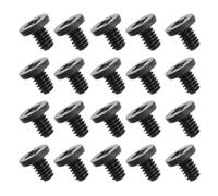 OTOTEC Lot de 200 vis cruciformes de rechange M2 x 3 mm à tête plate de 4 mm de diamètre pour ordinateur portable, PC, TV, ventilateur de dissipateur thermique, commutateur, noir
