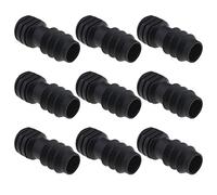 OTOTEC Lot de 20pcs 16mm Bouchons d'irrigation Goutte à Goutte Connecteur de Bouchon d'arrêt Tuyau d'arrosage pour l'irrigation de Jardin PE Pipeline ConnexionSserre Fleur Lit Cour