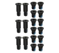 OTOTEC Lot de 3 Vis de Fond de Boîtier pour Ordinateur Portable Compatible avec MacBook Pro 2016-2017 13 Pouces A1706 Vis de Remplacement pour Coque Arrière d'ordinateur Portable Gris Sidéral