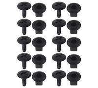 OTOTEC Lot de 30 vis de garniture de couvercle de batterie de phare de voiture 7H0915450 pour clips de fixation en plastique T5 pour panneau d'atterrissage/phare/batterie/couvercle de moteur