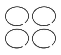 OTOTEC Lot de 4 anneaux de piston cylindriques pour tronçonneuse 48 x 1,5 mm compatibles avec tondeuse à gazon, tronçonneuse, pompe à air, petit compresseur