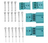 OTOTEC Lot de 4 connecteurs mâles et femelles 61132359994 61138380696 compatibles avec boîtier de prise BMW - Connecteur électronique étanche