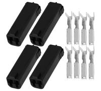 OTOTEC Lot de 4 fiches de câblage pour clignotant 2 broches compatibles avec Suzuki Moto GSX-R600 GSX-R750 GSX-R1000