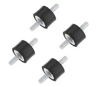 OTOTEC Lot de 4 isolateurs de Chocs M8 30 x 20 mm pour Voiture mâle à mâle en Caoutchouc
