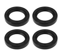 OTOTEC Lot de 4 joints d'étanchéité à double lèvre pour joint d'étanchéité industriel Noir 32 x 48 x 8 mm